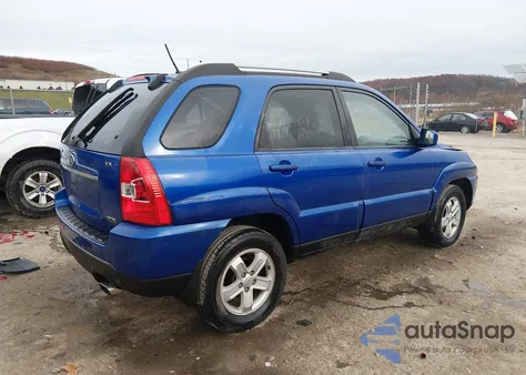 2009 Kia Sportage Ex V6 from USA, damaged, VIN KNDJF723597613724